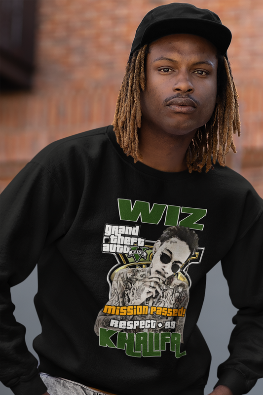 Felpa e T-shirt Wiz Khalifa x GTA V | Design Rap e Gaming