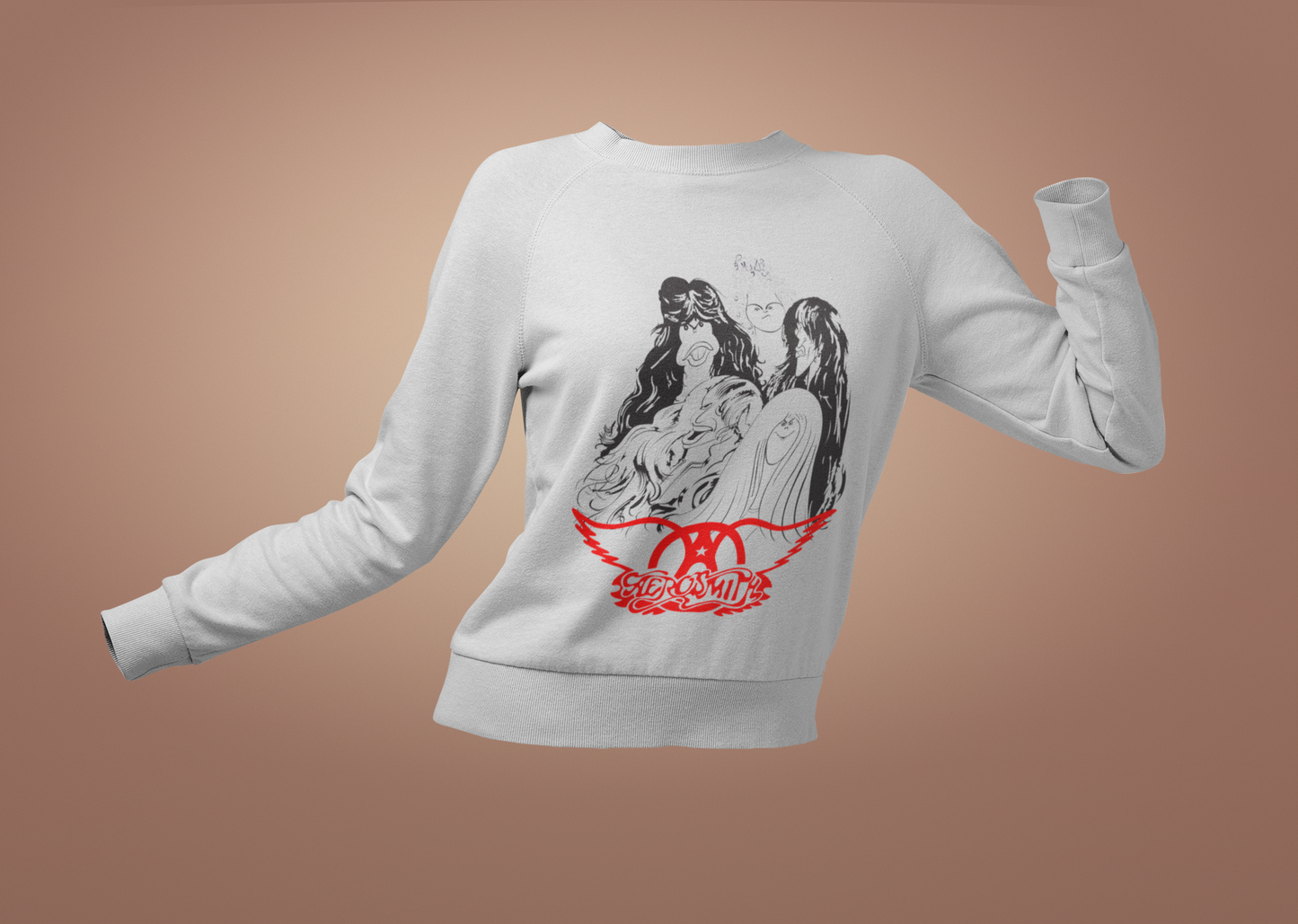 Felpa Parodia Aerosmith | Design Cartoon Divertente e Originale